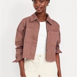 Old Navy Mauvy Brown Jacket
